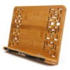 Natural Bamboo Book Stand – Adjustable Reading Frame (3 Sizes) - Image 4