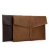 Leather Retro iPad  Laptop Sleeve – Waterproof, Durable, Vintage Style - Image 3