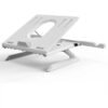 Adjustable Aluminum Laptop Stand – 3-in-1 Foldable Riser with Phone Holder - Image 4