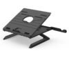 Adjustable Aluminum Laptop Stand – 3-in-1 Foldable Riser with Phone Holder - Image 3