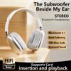 P9 Wireless Bluetooth Headphones – Noise Cancelling Earbuds with Mic for Sports & Gaming - Image 3