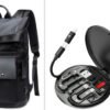Men’s Anti-Theft Laptop Backpack – Waterproof with USB Charging Port - Image 9
