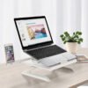 Adjustable Aluminum Laptop Stand – 3-in-1 Foldable Riser with Phone Holder - Image 6