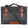 Protect your laptop with this minimalist felt laptop sleeve—shockproof, wear-resistant ; lightweight. Available in 11–15 inch sizes, in light or dark gray. - Image 10