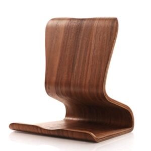Bamboo Wood Tablet &Phone Stand – Lazy Couch Bracket for iPad & More