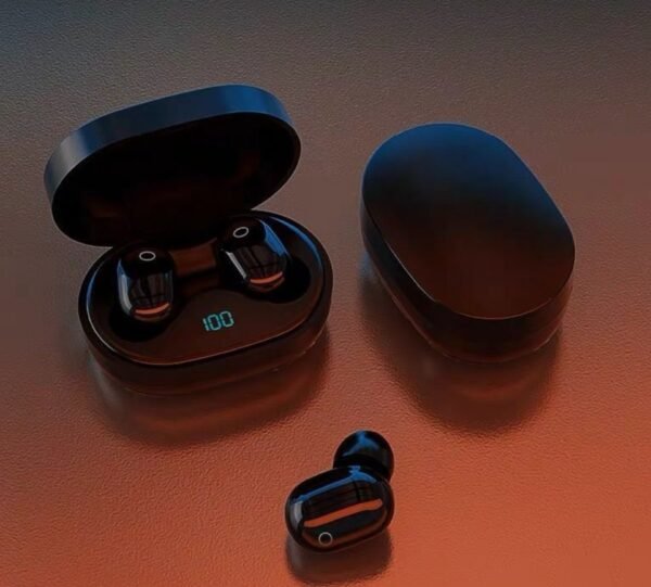 VOULAO Wireless Bluetooth Earphones – HiFi Sound, LED Display, IPX7 Waterproof