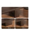 Solid Wood Monitor Riser – Desktop Shelf for Screen Height & Storage - Image 2