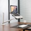 OA-1 Aluminum Adjustable Laptop Stand – 360° Rotating Ergonomic Mount (10–15.6”) - Image 6