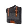 Protect your laptop with this minimalist felt laptop sleeve—shockproof, wear-resistant ; lightweight. Available in 11–15 inch sizes, in light or dark gray. - Image 6